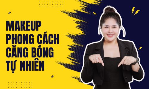 Makeup nhìn da căng bóng tự nhiên Phuong Ly Makeup