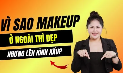 vì sao makeup ngoài đời đẹp nhưng lên hình xấu Phuong Ly Makeup
