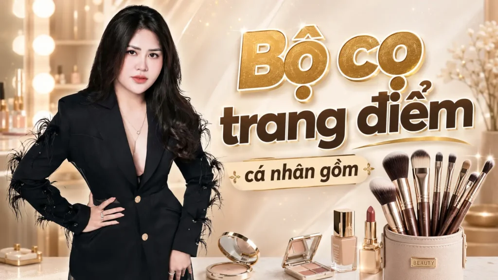 Bộ Cọ Trang Điểm Cá Nhân Phuong Ly Makeup