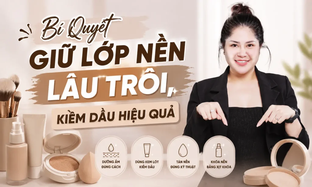 Makeup khi trời ẩm Phuong Ly Makeup