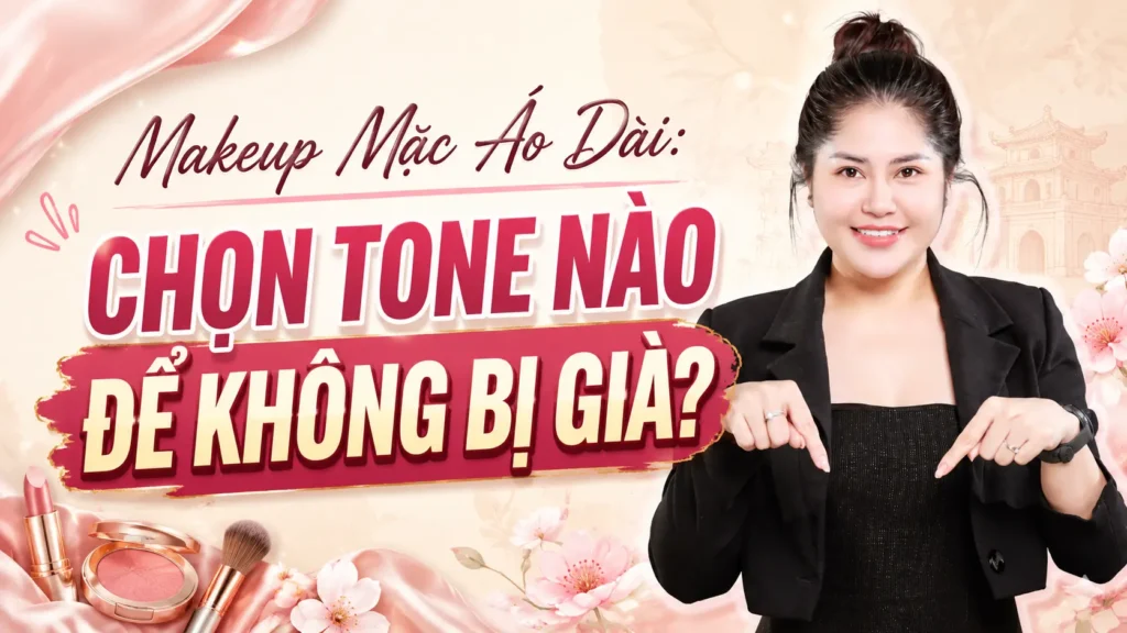 Makeup mặc áo dài Phuong Ly Makeup