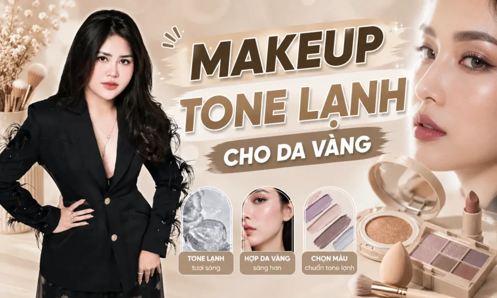 makeup tone lạnh Phuong Ly Makeup