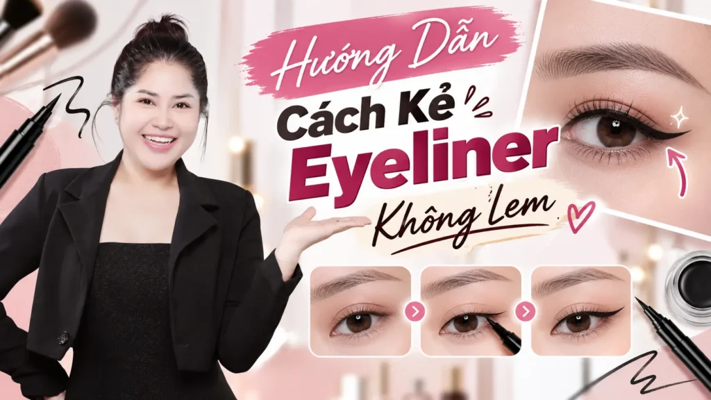 Cách Kẻ Eyeliner Phuong Ly Makeup