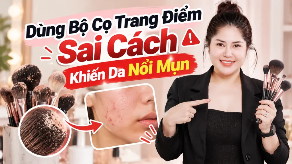 bộ cọ trang điểm Phuong Ly Makeup