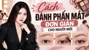 cách đánh phấn mắt Phuong Ly Makeup