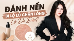đánh nền lộ lỗ chân lông Phuong Ly Makeup