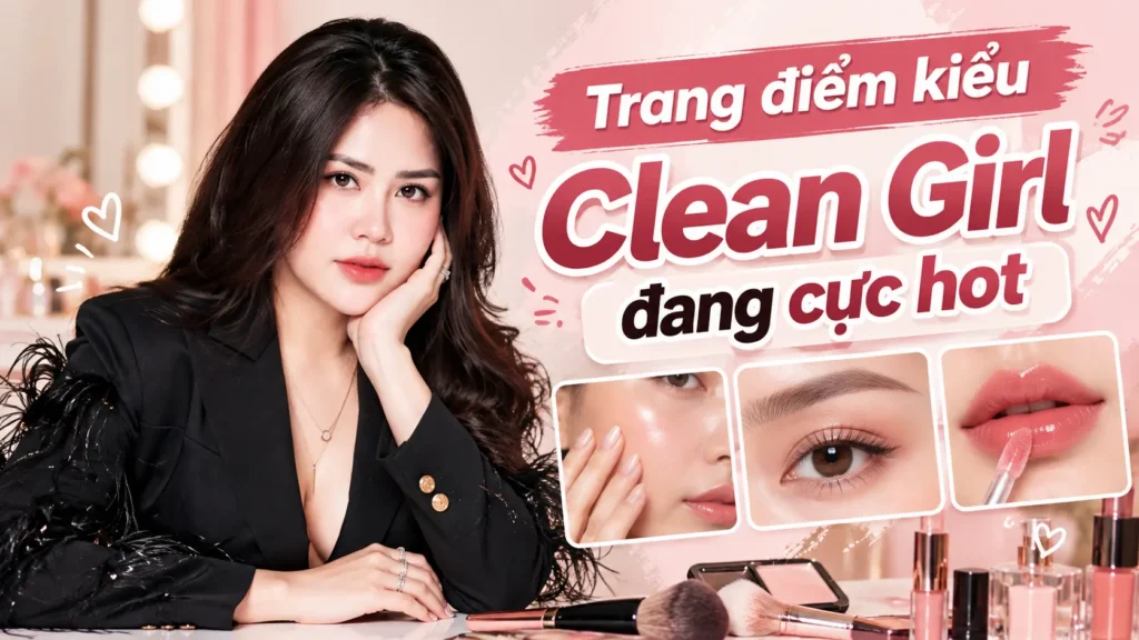 Trang Điểm Kiểu Clean Girlf